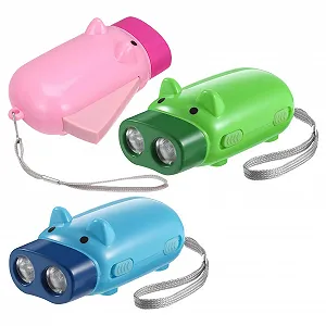 Ліхтарик Ручний SOIMISS Свинка, 3 шт, випадковий колір - Фото 1
