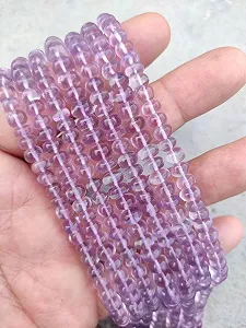 Бусины Круглые Розовый Аметист Гладкие 4.5-5 мм - Фото 1