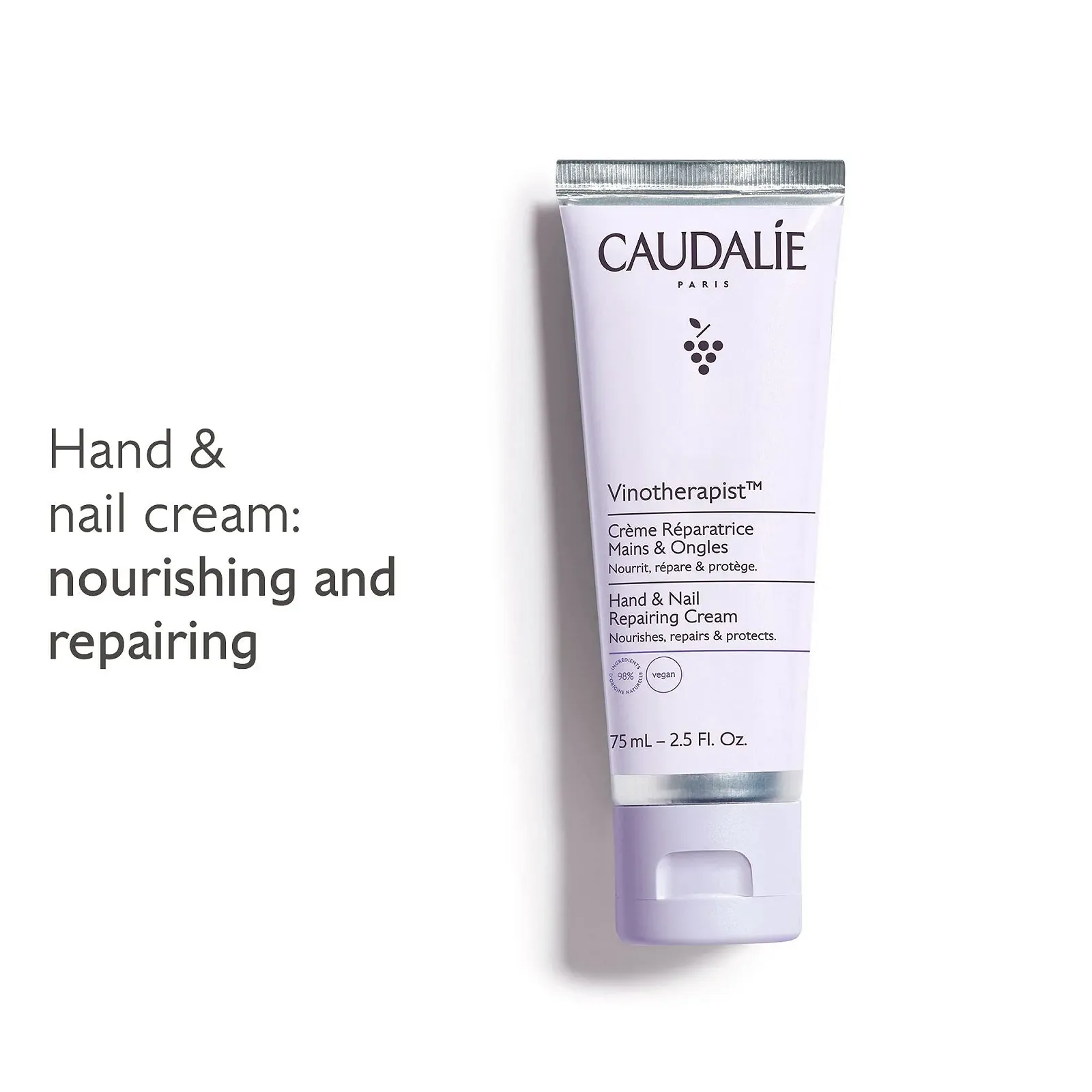 Зимний набор CAUDALIE для рук и губ: 1 крем для рук 30 мл + 1 бальзам для губ 4.5 г, фото №4