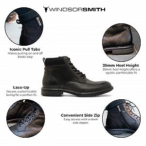 Челси Windsor Smith Beau Кожаные Мужские Ботинки synthetic.ua - Фото 1