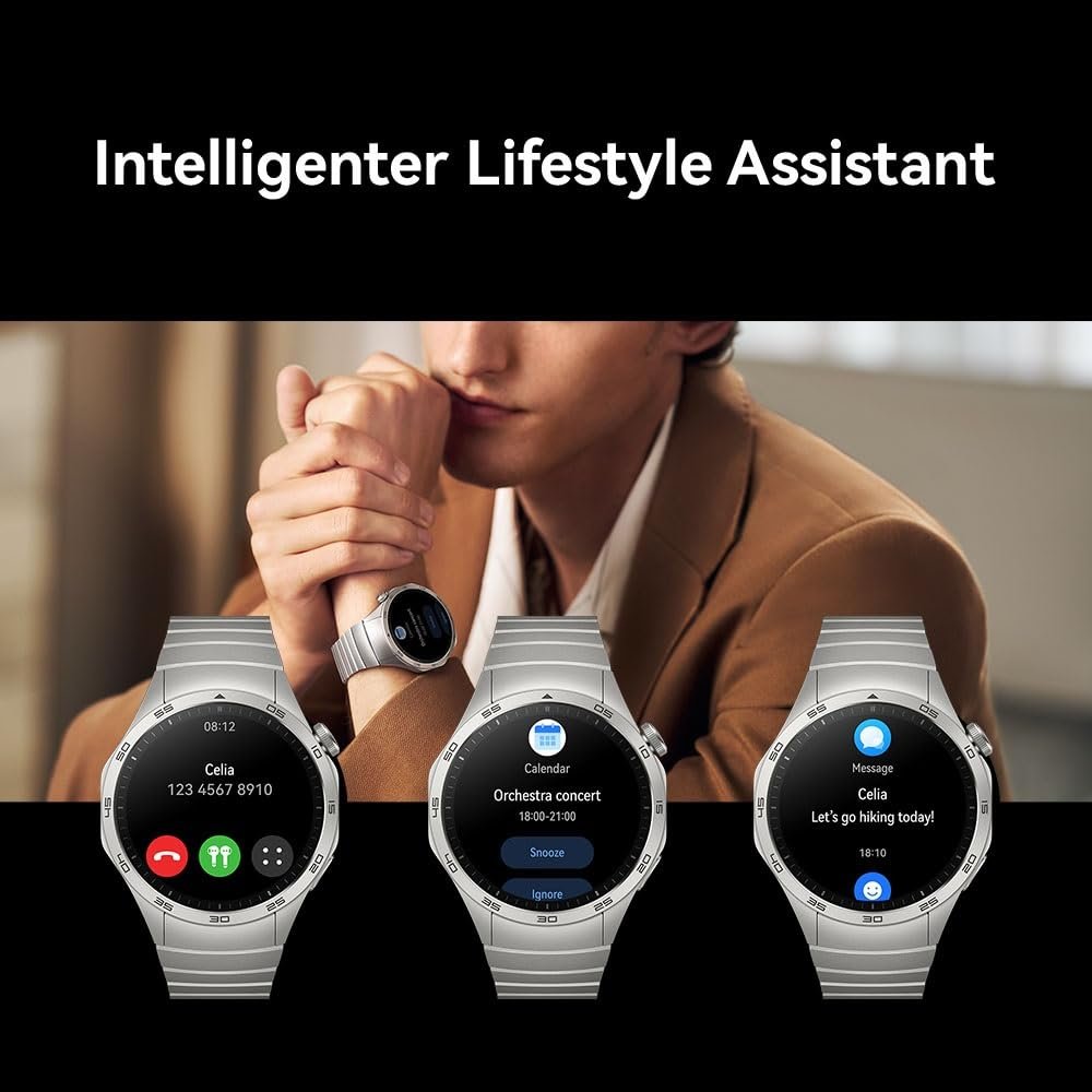 Смарт-годинник HUAWEI Watch GT 4 46 мм, коричневий, фото №6