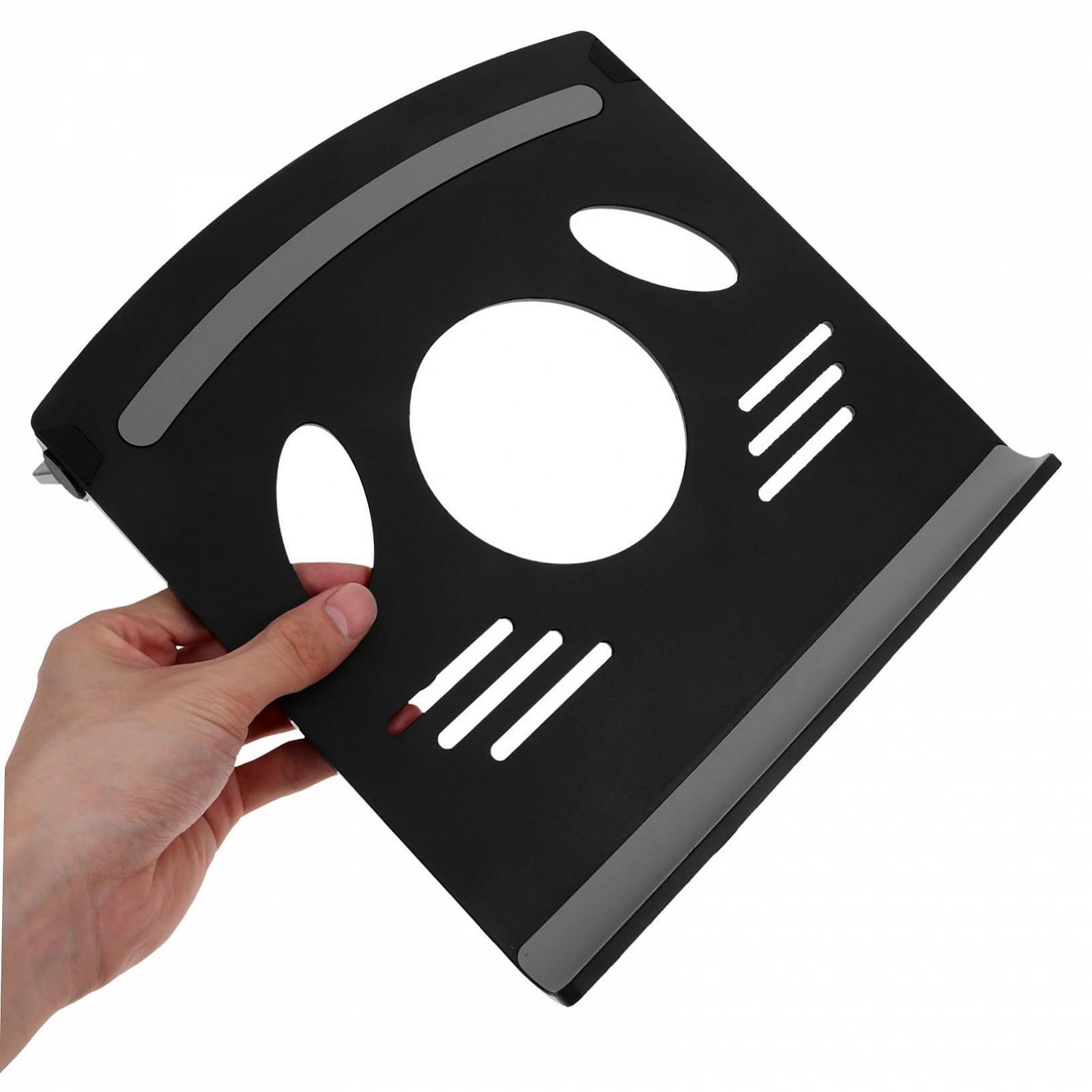 Держатель для ноутбука SOIMISS для стола, офиса, путешествий. Изготовлен из ABS и силикона. Удобная высота и уменьшение усталости шеи, фото №3 Держатель для ноутбука SOIMISS для стола, офиса, путешествий. Изготовлен из ABS и силикона. Удобная высота и уменьшение усталости шеи, фото №3