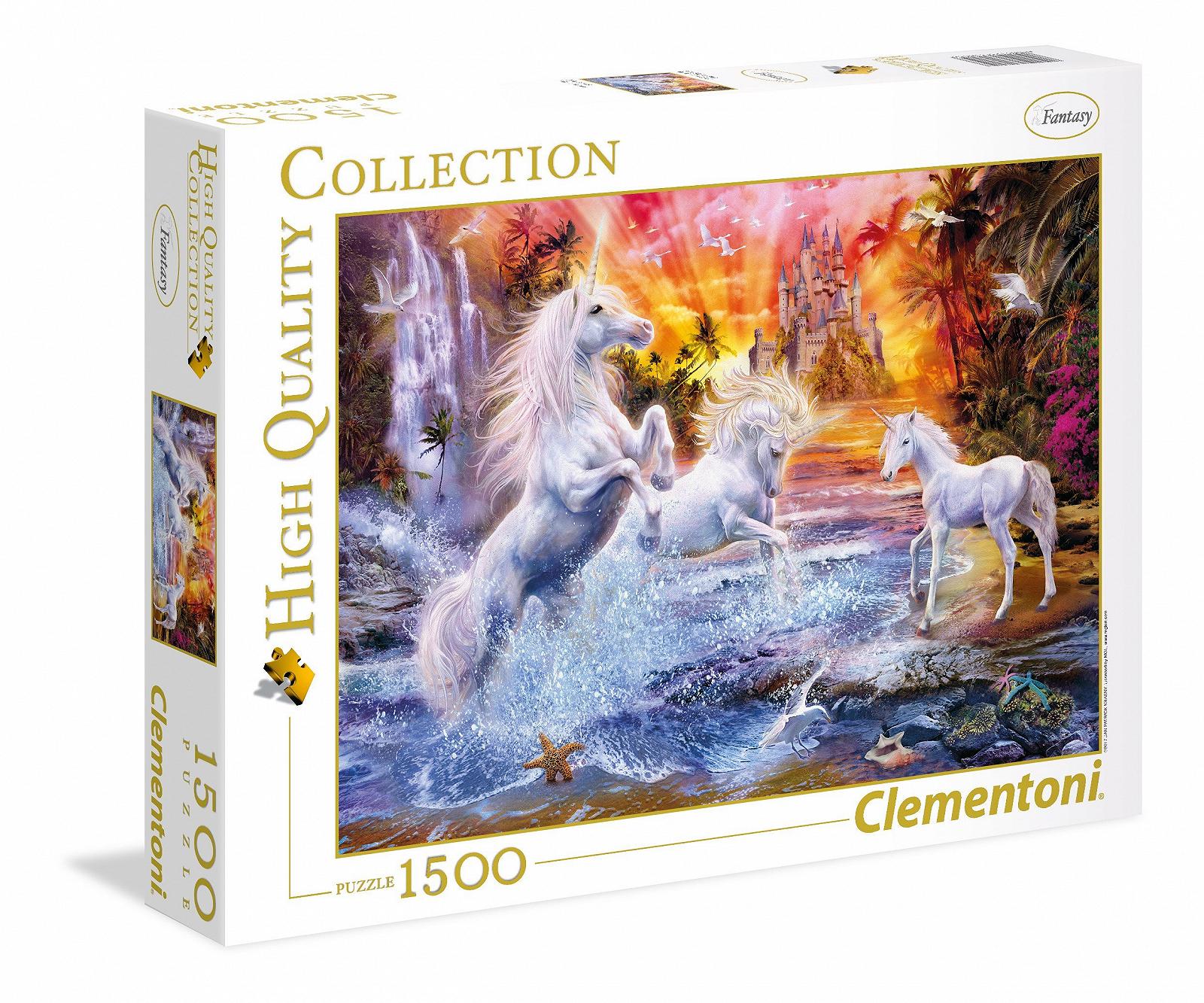 Пазл Clementoni High Quality Collection Wild Unicorns 31805 1500 елементів Різнокольоровий, фото №1