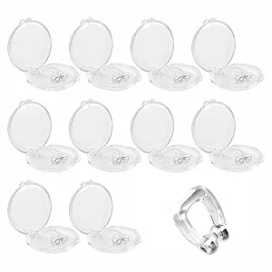 Клипсы против храпа (10 шт.) Магнитный силиконовый расширитель для носа - Фото 1