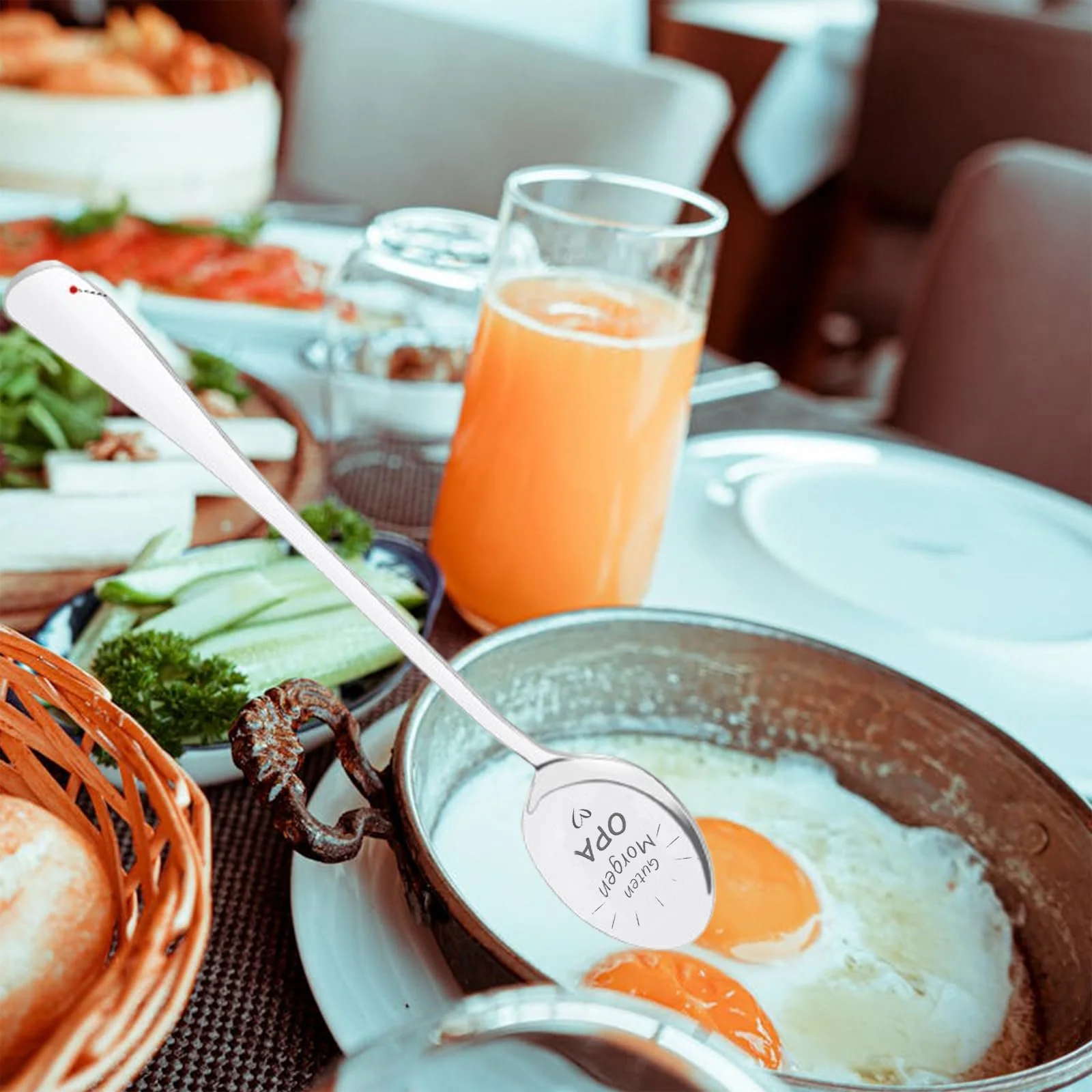 Ложка для кави GUTEN MORGEN Подарунок для бабусі і дідуся, фото №5