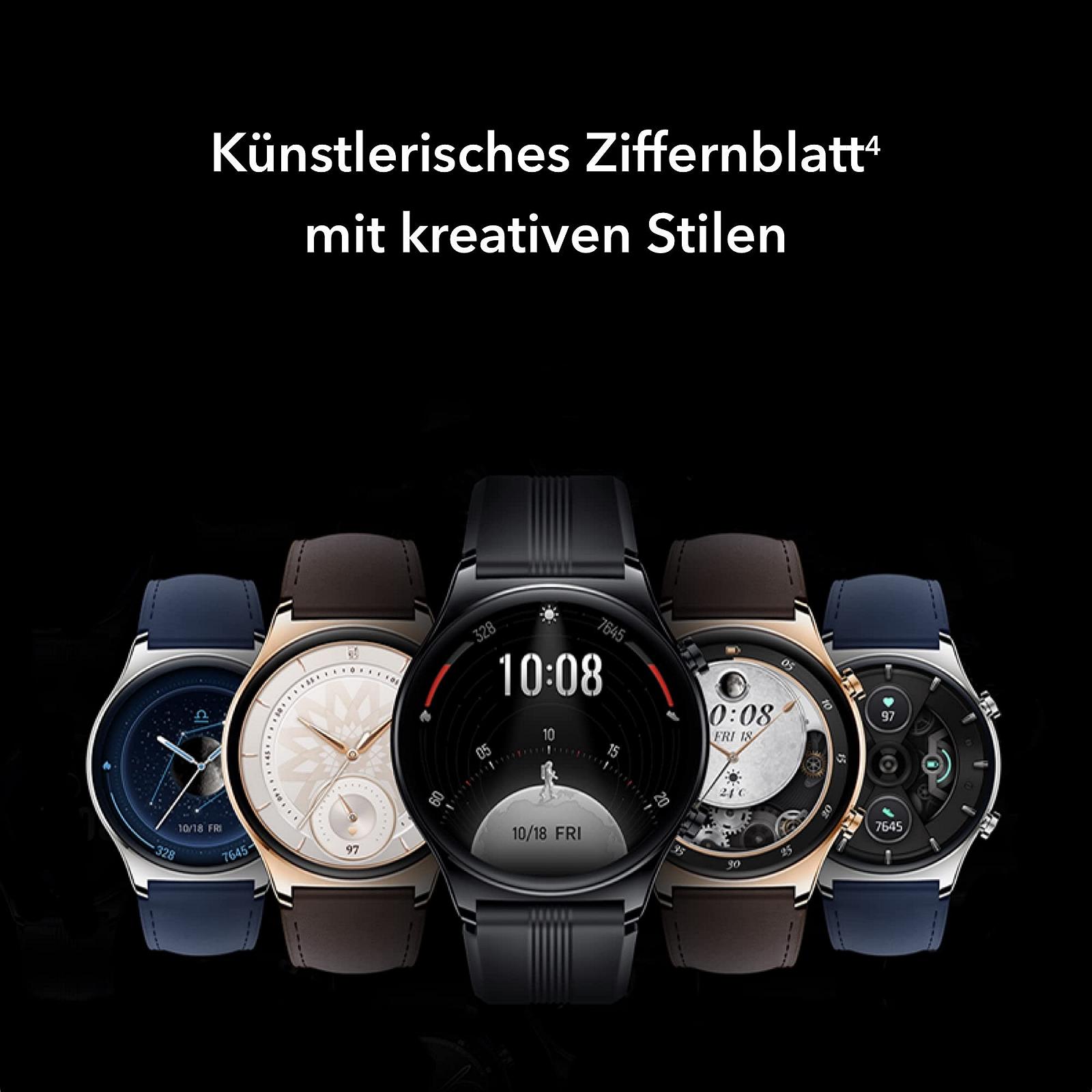 Смарт-часы HONOR Watch GS 3 1.43 дюйма AMOLED сенсорный экран монитор сердечного ритма мониторинг сна и кислорода в крови GPS 14 дней автономной работы Midnight Black, фото №10