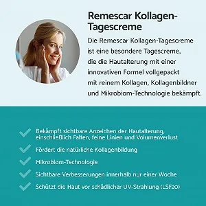 Денний крем Remescar Collagen SPF 20 омолоджувальний 50 мл synthetic.ua - Фото 1