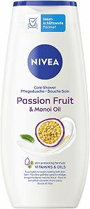 Гель-уход для душа NIVEA Passion Fruit Care с маслом монои 250 мл - Фото 1