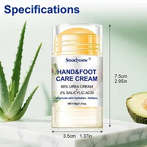 Крем для ног soodyoow с 60% мочевины и салициловой кислотой, 2 х 40 г synthetic.ua - Фото 1
