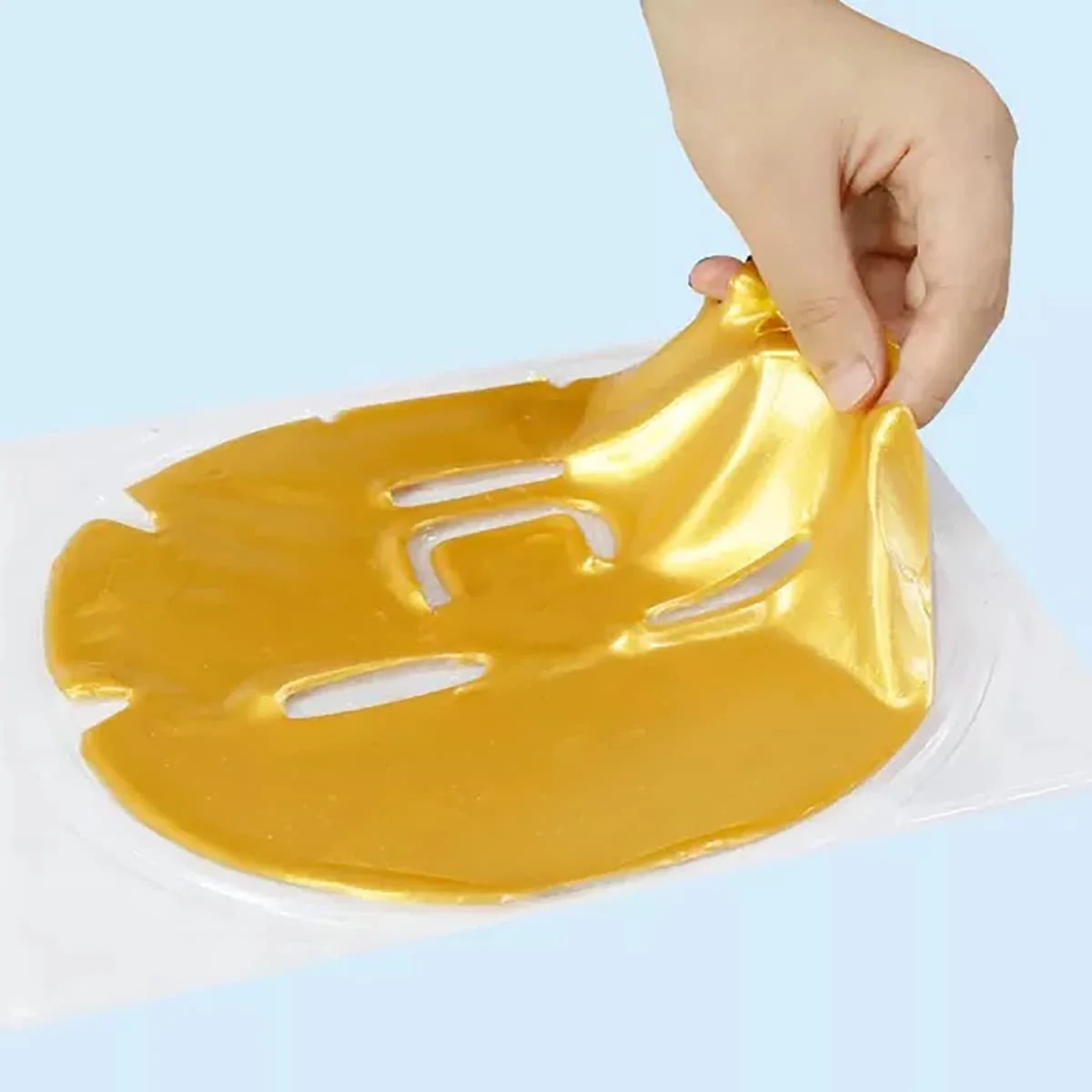 Гелева маска для обличчя 24k Gold для зволоження, пружності та зменшення зморшок, фото №6