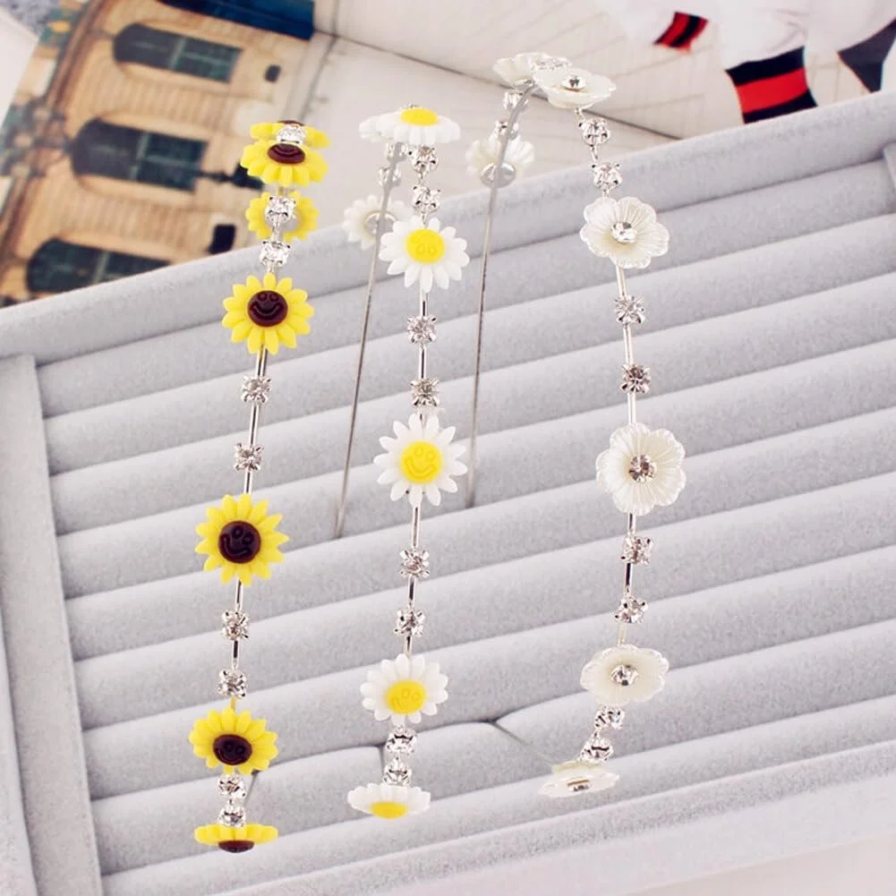 Обруч Подсолнечник Кристалл Стразы, фото №6 Обруч Подсолнечник Кристалл Стразы, фото №6