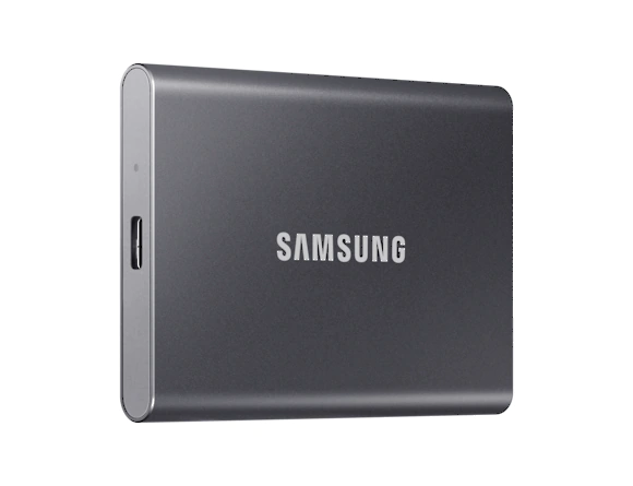 SSD накопичувач Samsung T7 Titan Gray 2TB (MU-PC2T0T/WW), фото №4