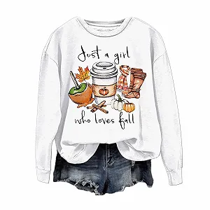 Женский свитшот с длинными рукавами Halloween-Tops Модный повседневный свитшот с принтом тыквы на Хэллоуин, с круглым вырезом - Фото 1