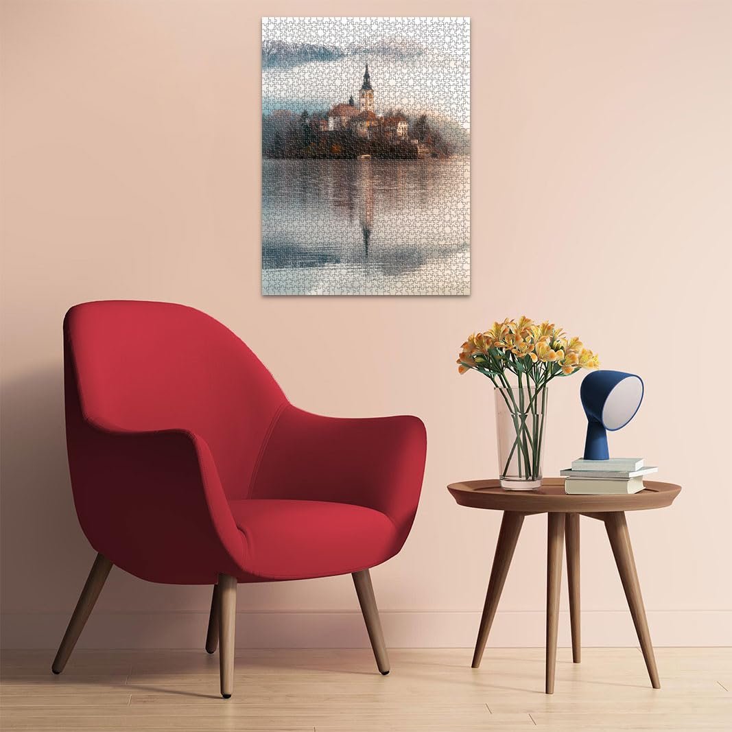 Пазл Ravensburger 12000740 The Island of Wishes, Bled, Slovenia 1500 деталей для взрослых и детей от 14 лет со словенским мотивом, фото №5 Пазл Ravensburger 12000740 The Island of Wishes, Bled, Slovenia 1500 деталей для взрослых и детей от 14 лет со словенским мотивом, фото №5