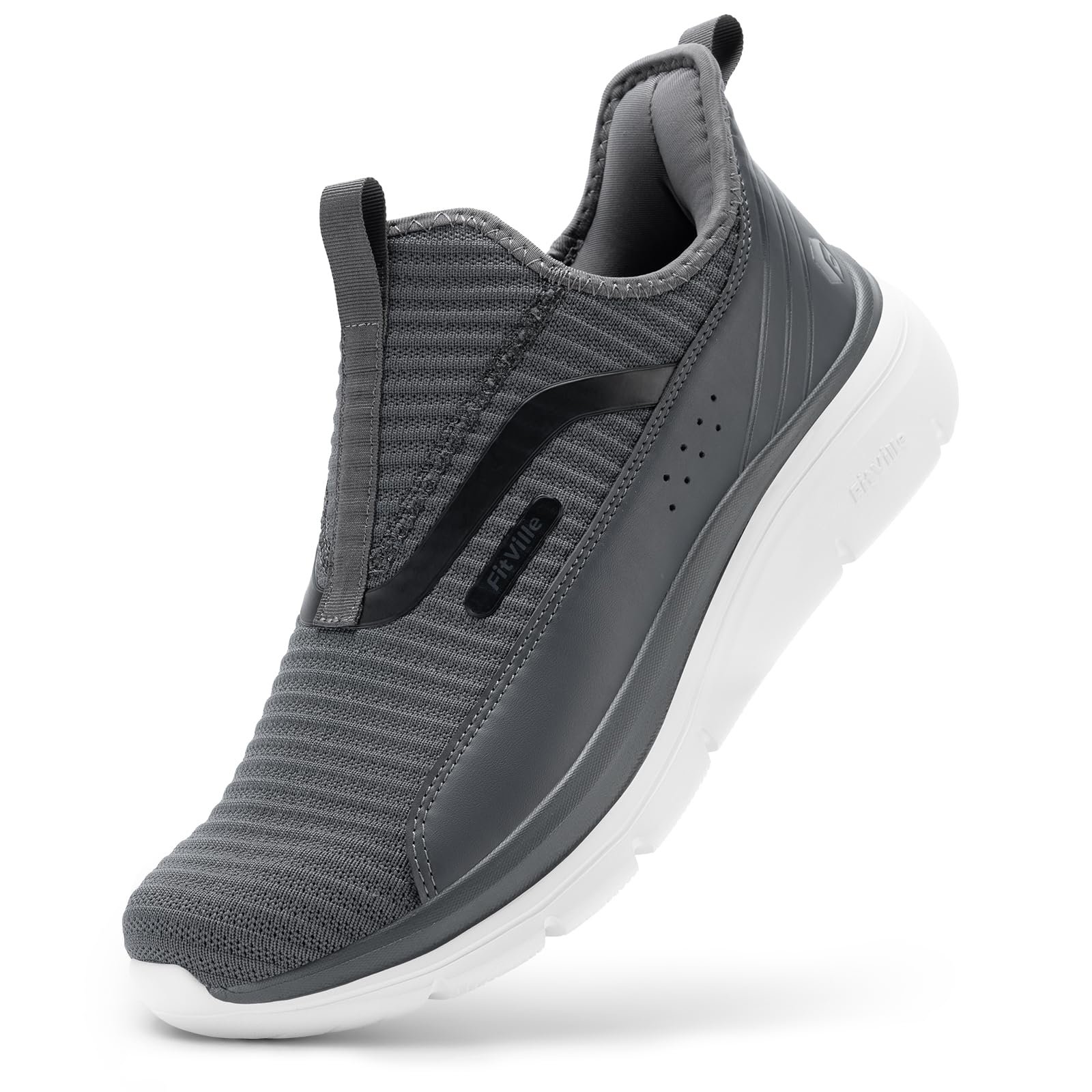 Кросівки FitVille StepEase Чоловічі Дуже Широкі Сліпони для Ходьби V2 Спортивні Легкі, фото №1 Кросівки FitVille StepEase Чоловічі Дуже Широкі Сліпони для Ходьби V2 Спортивні Легкі, фото №1