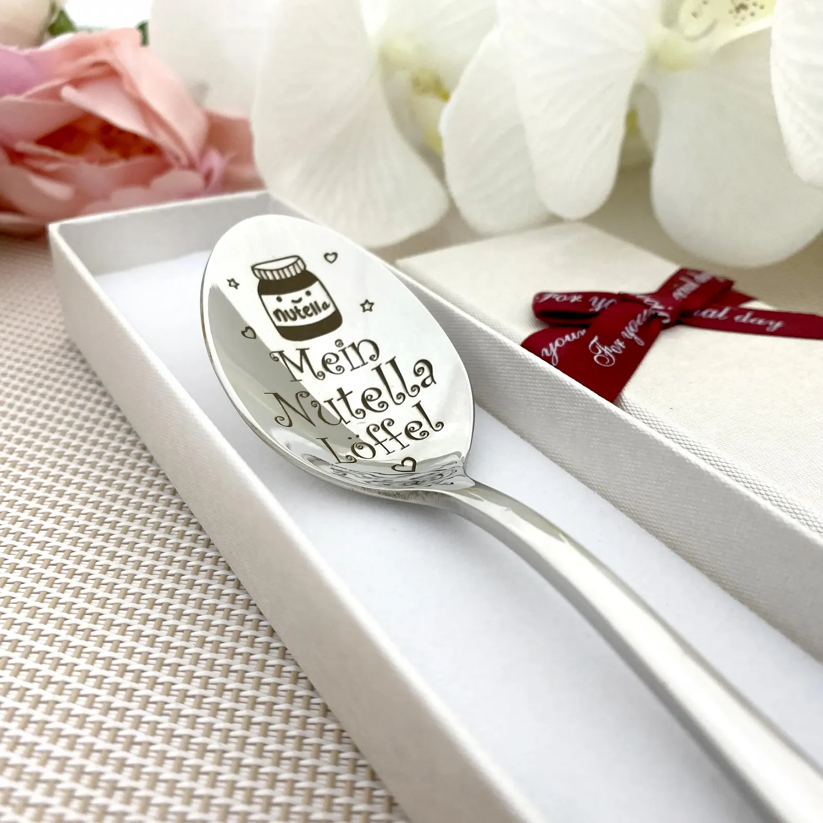 Ложка для новорічного подарунка для любителів шоколаду Персоналізована, фото №4