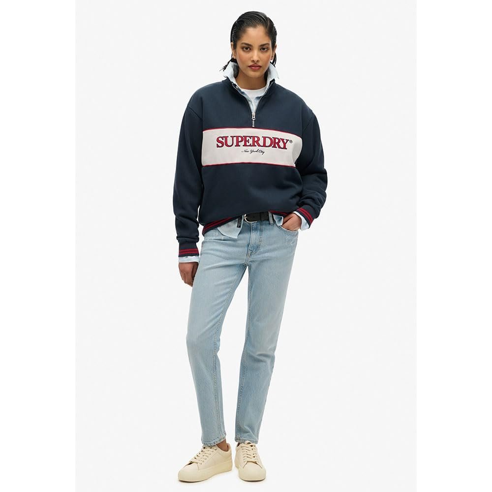 Унисекс Свитшот на молнии Superdry Country Club Loose, фото №4