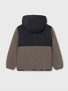 Куртка Mayoral Двостороння для хлопчиків Чорний-Коричневий synthetic.ua - Фото 1