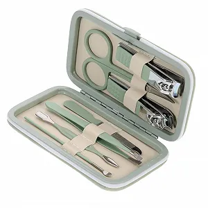 Набір для манікюру і педикюру Beaupretty Багатофункціональний Портативний з чохлом для зберігання - Фото 1