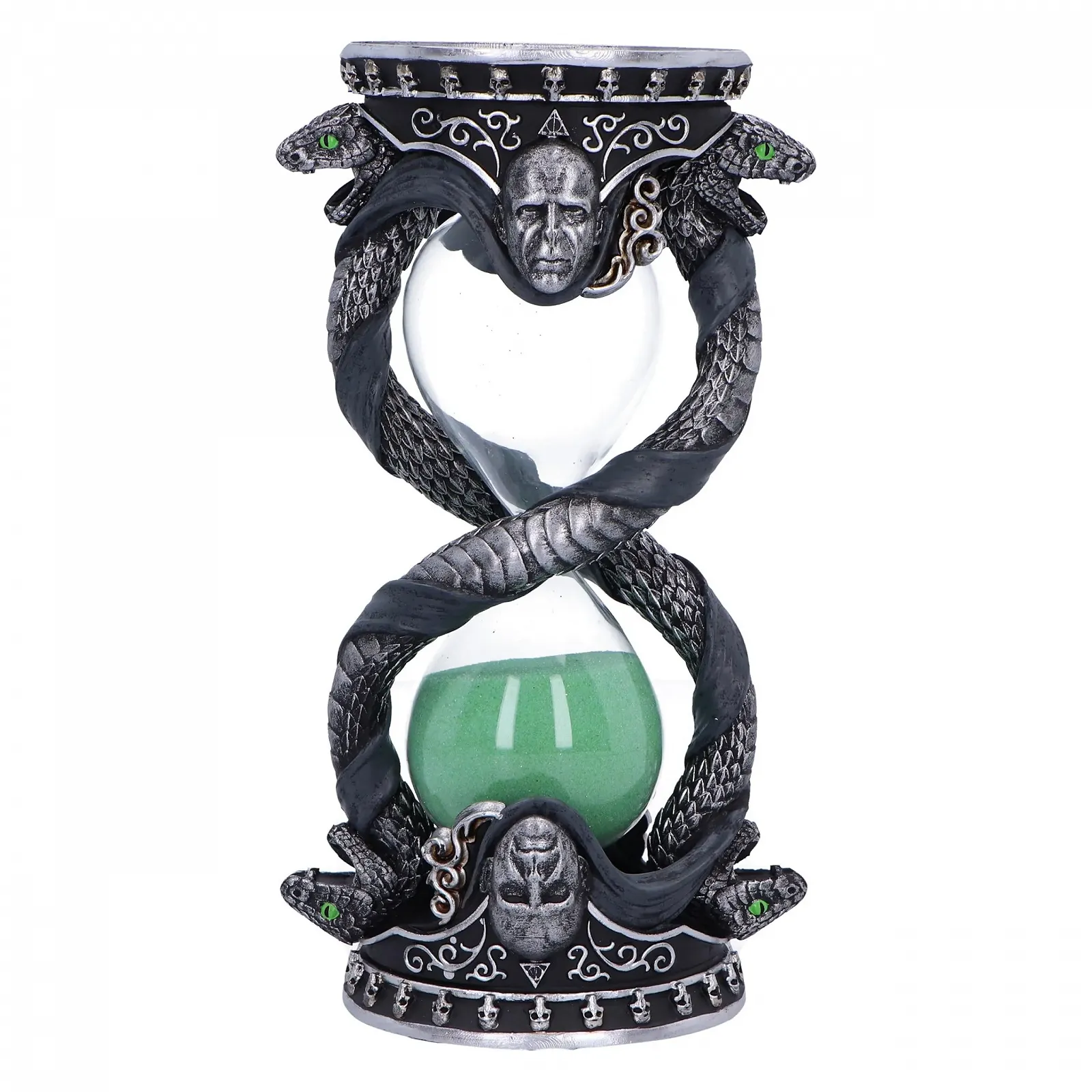 Песочные часы Nemesis Now Harry Potter Lord Voldemort 18.5 см серебристый, фото №1 Песочные часы Nemesis Now Harry Potter Lord Voldemort 18.5 см серебристый, фото №1