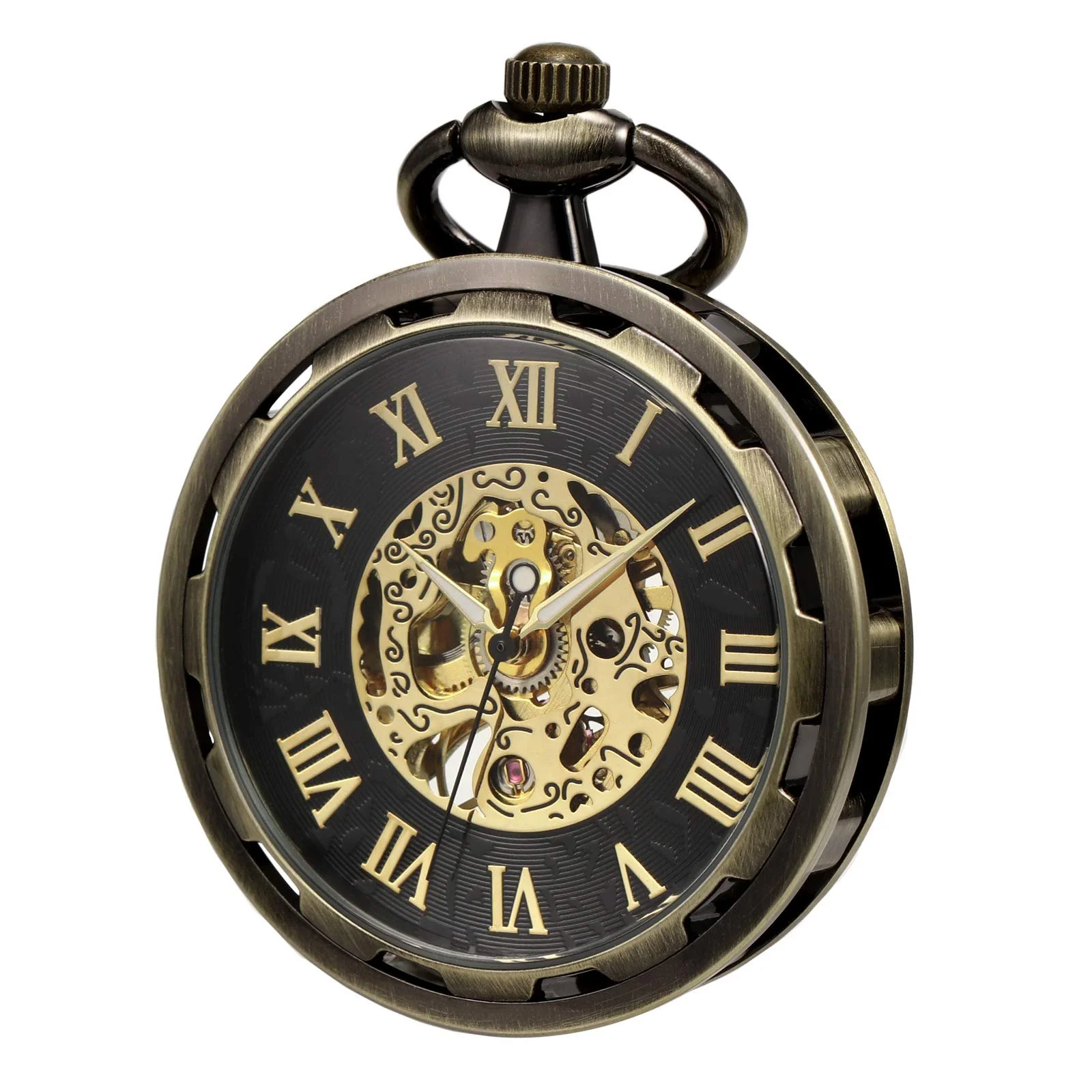 Кишеньковий годинник TREEWETO з ланцюжком, чоловічий, аналоговий, фото №1 Кишеньковий годинник TREEWETO з ланцюжком, чоловічий, аналоговий, фото №1