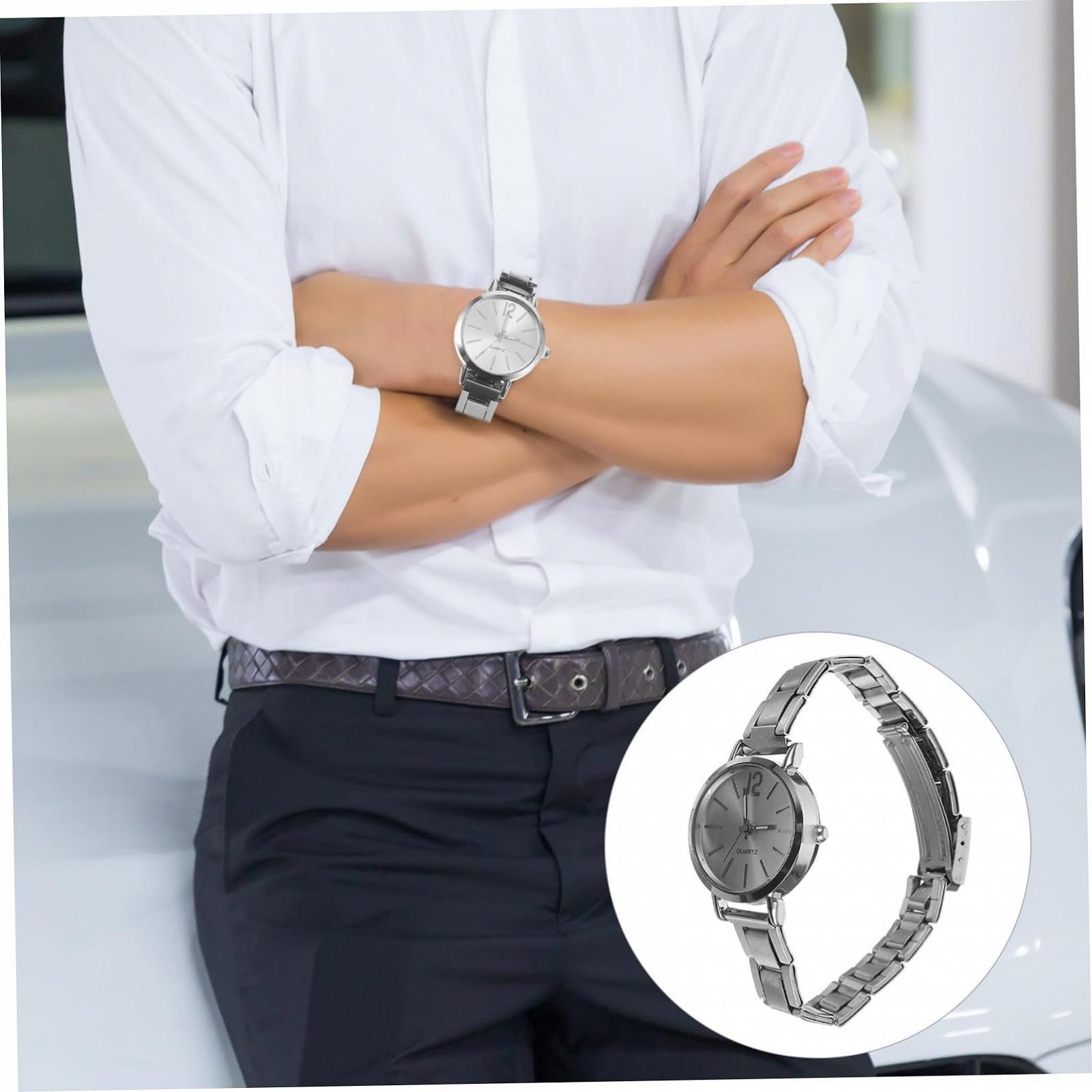 Жіночий Кварцовий Годинник WRITWAA Сріблястий, фото №9