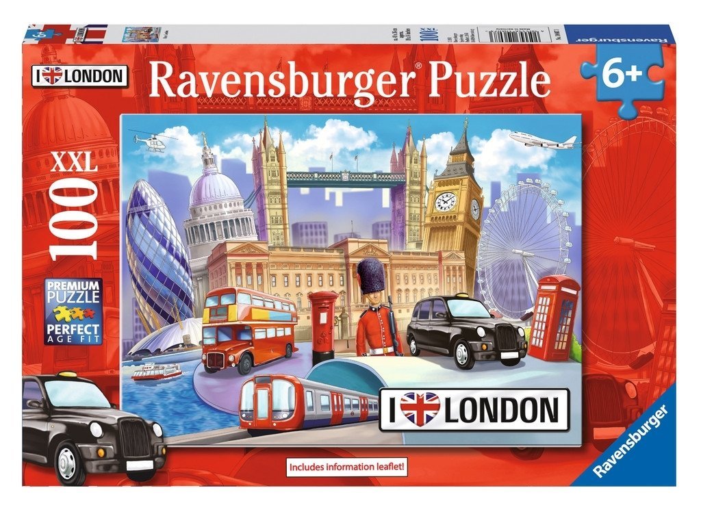Пазл Ravensburger 10607 London XXL 100 элементов цветной, фото №1