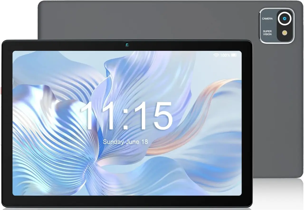 Планшет 10.1" LVILLE MB1001 2+4/64Gb 4 ядра Android 11 6000 mAh Серый, фото №1