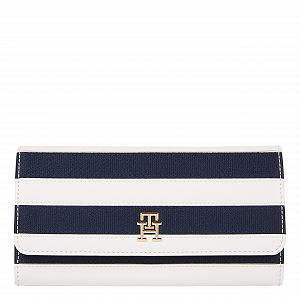 Гаманець TOMMY HILFIGER Смугастий Білий Класичний - Фото 1