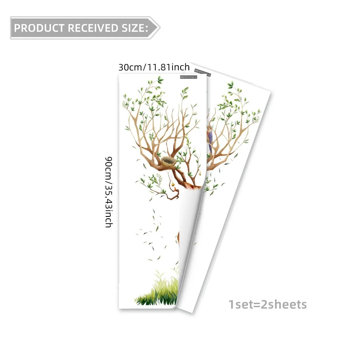 Наклейка на стіну Fresh Nordic Style Elk Лось, фото №5 Наклейка на стіну Fresh Nordic Style Elk Лось, фото №5