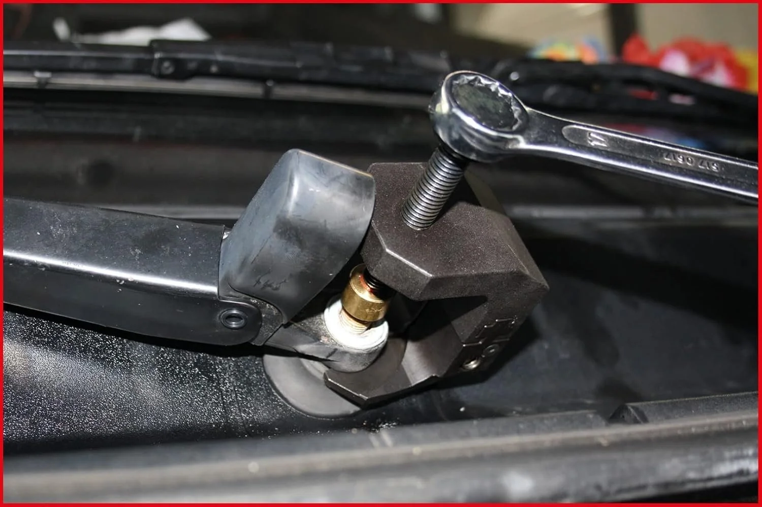 Съемник стеклоочистителей KS TOOLS 700.1178 16-38мм Черный, фото №6