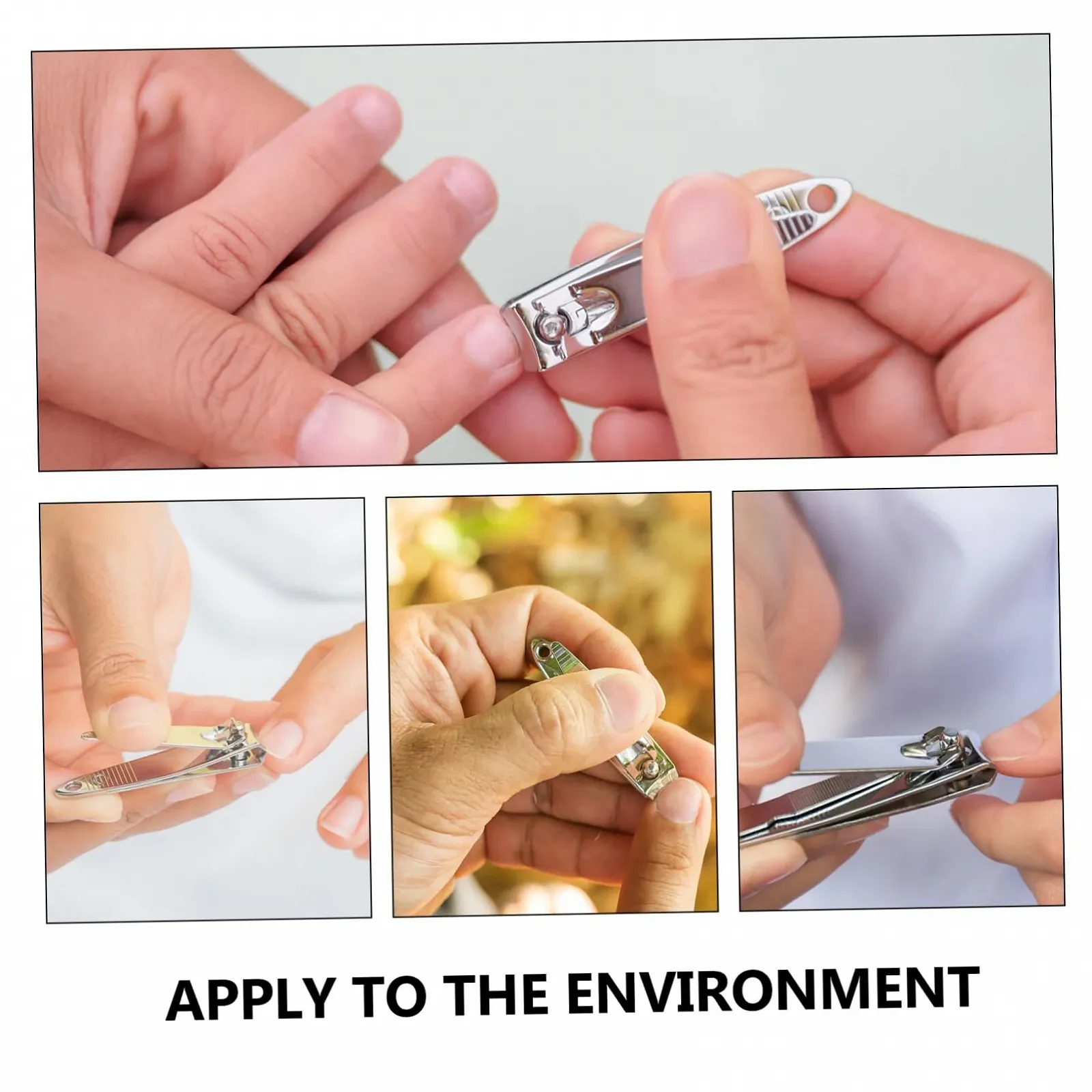 Інструмент для манікюру та педикюру Healvian, міцні кусачки для нігтів та тример для обрізання нігтів на пальцях рук і ніг, фото №8