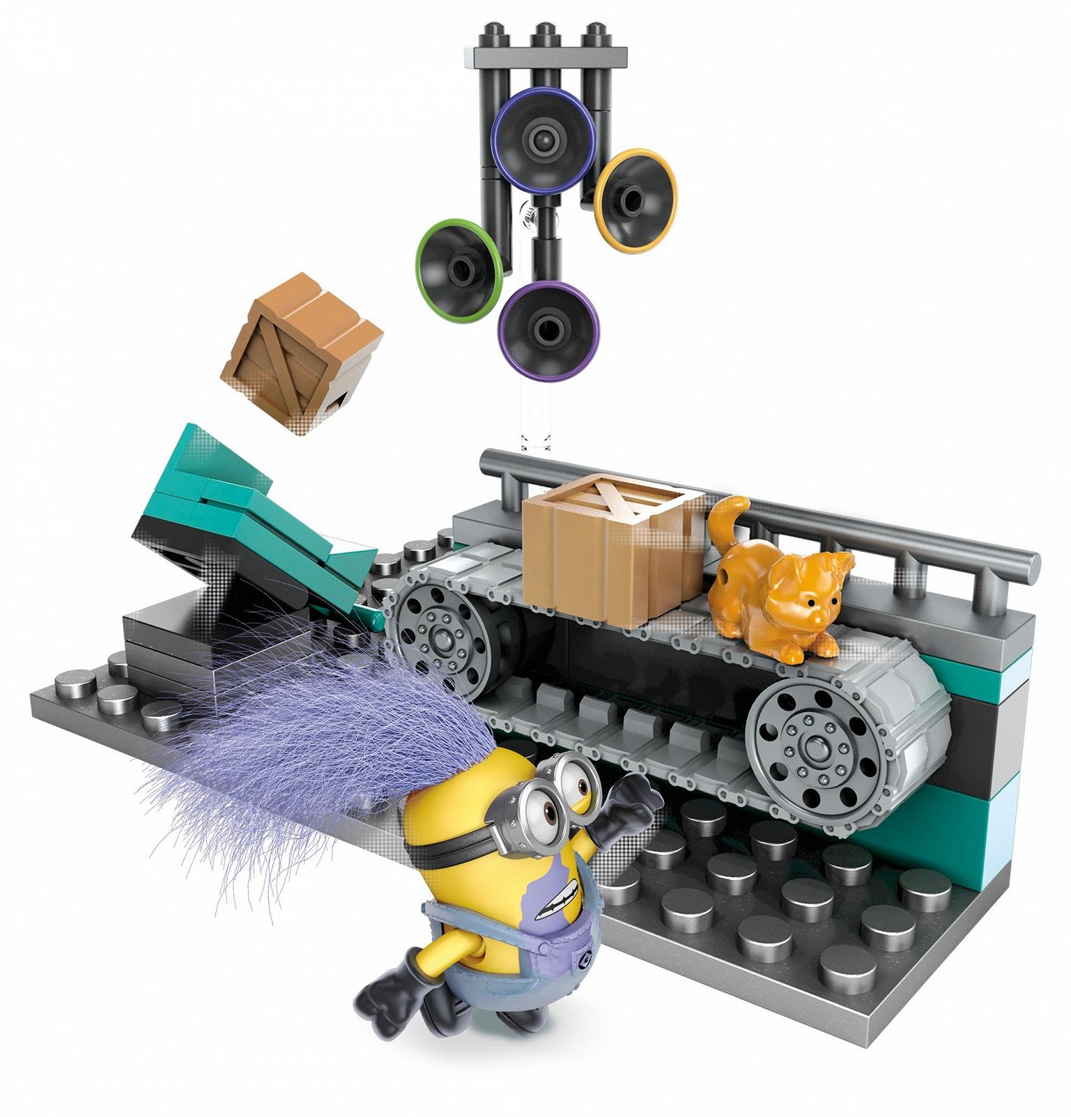 Блоки Mega Bloks Despicable Me Mailroom Mania Mattel DKY85, фото №4
