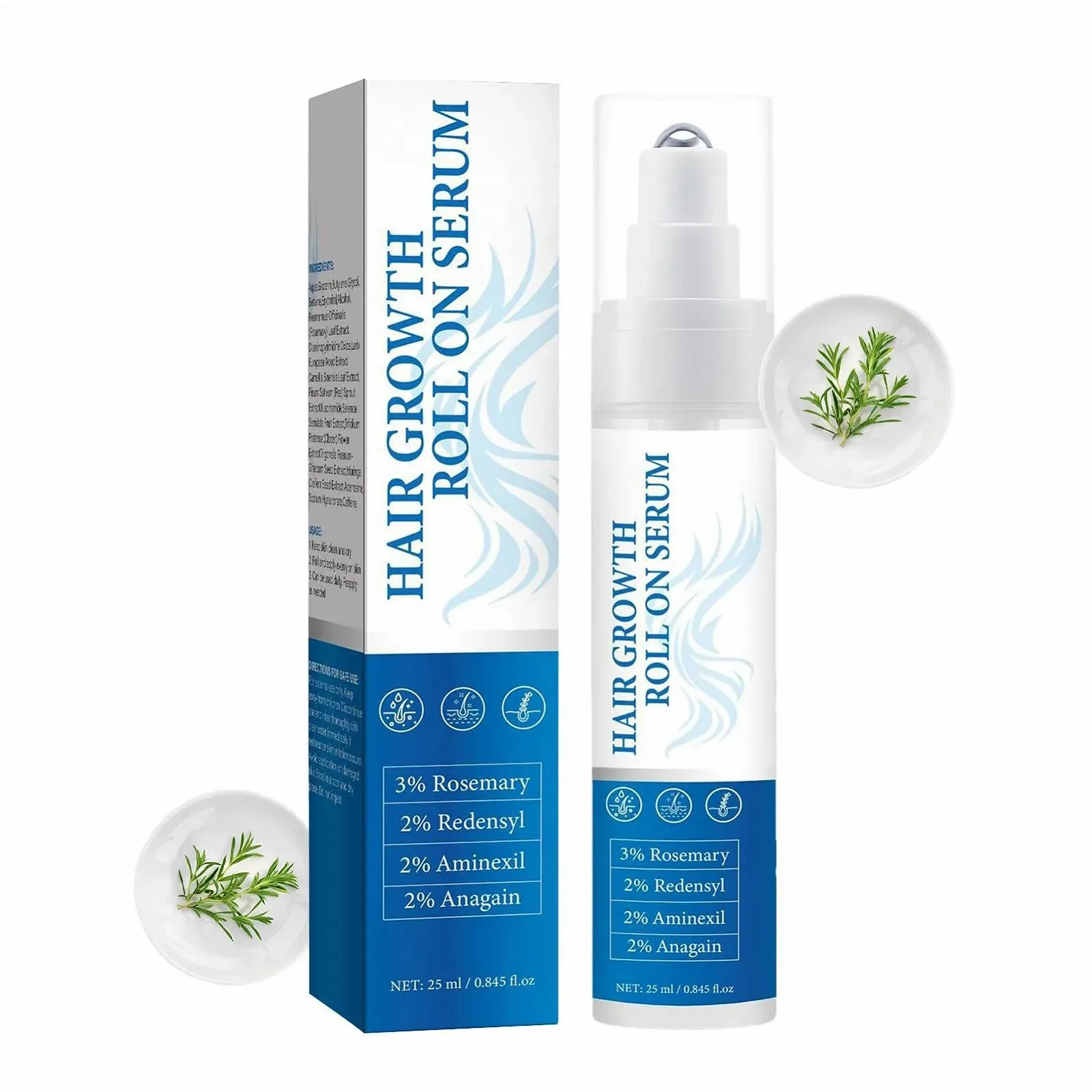 Засіб для росту волосся Uoqpty для жінок. Розчин проти випадіння волосся, фото №8