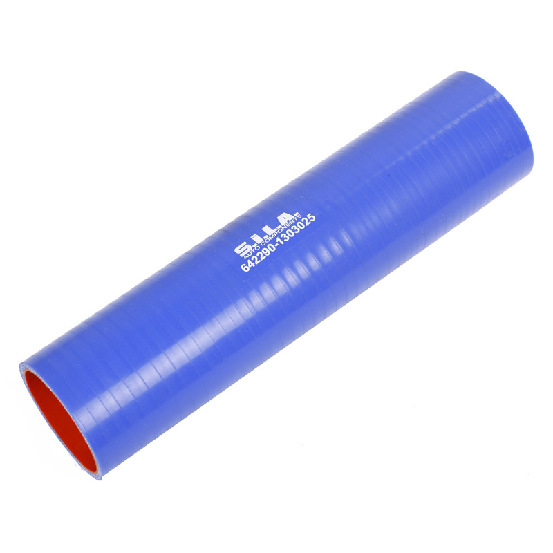 Патрубок радиатора МАЗ прямой D=60 L=290 силиконовый пр-во S I L A 642290-1303025, фото №1 Патрубок радиатора МАЗ прямой D=60 L=290 силиконовый пр-во S I L A 642290-1303025, фото №1