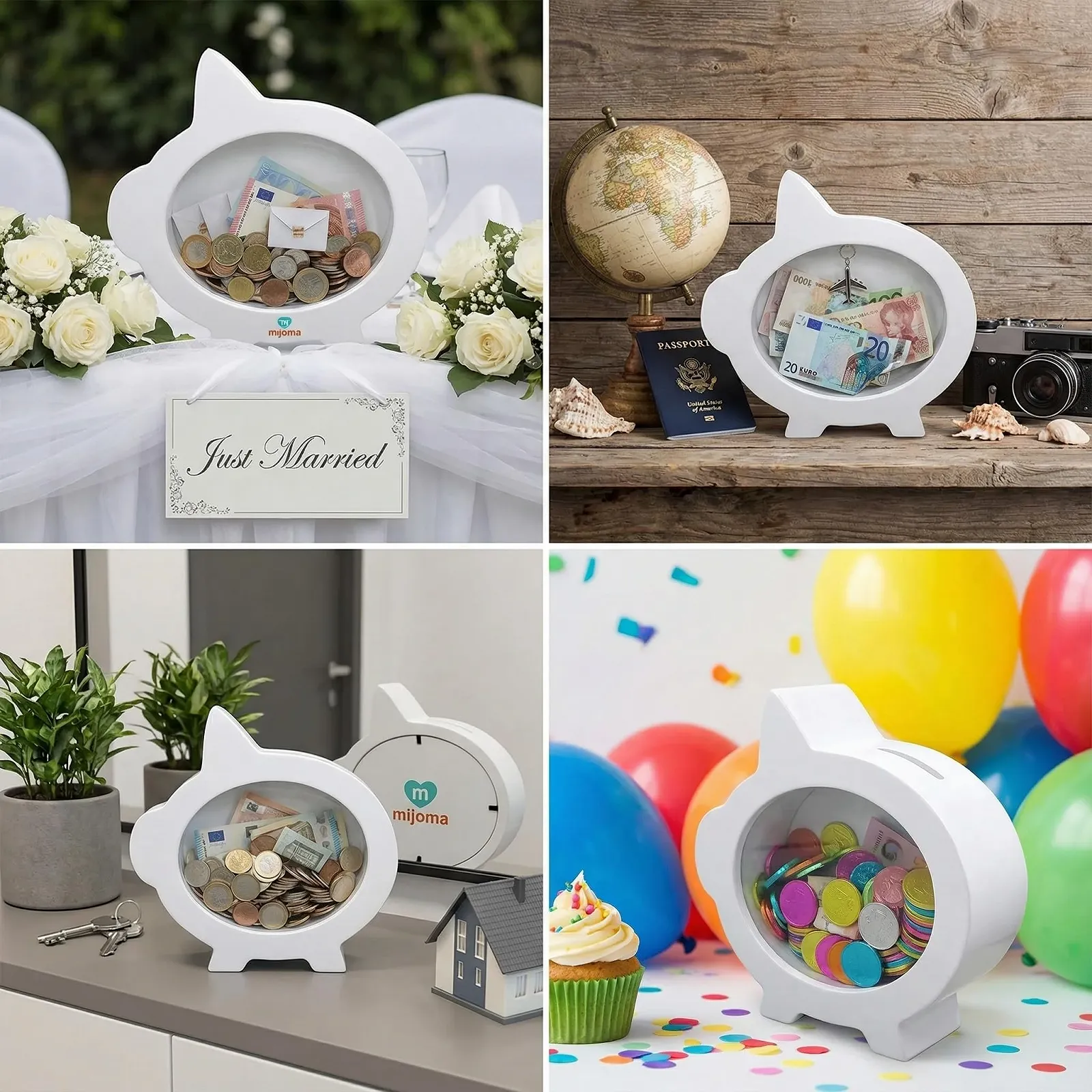 Скарбничка-рамка 3D зі склом, фото №9