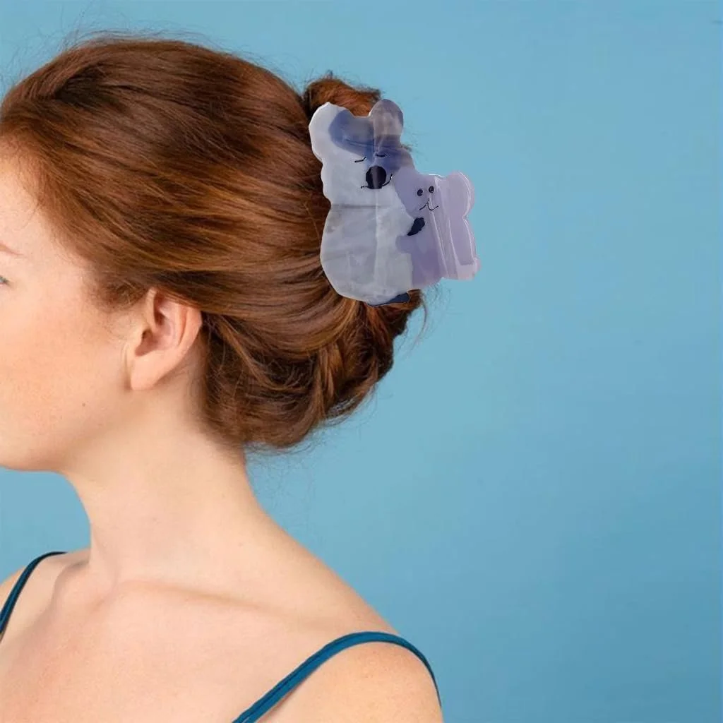 Заколки для волос Yjcnelcr для женщин, забавные в форме коалы, заколка для волос, милая заколка для волос, инструмент для укладки густых волос, заколки, зажимы для волос, украшения для волос для женщин, девочек, фото №6 Заколки для волос Yjcnelcr для женщин, забавные в форме коалы, заколка для волос, милая заколка для волос, инструмент для укладки густых волос, заколки, зажимы для волос, украшения для волос для женщин, девочек, фото №6