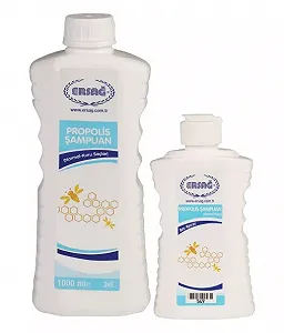 Шампунь для волос Ersag з прополісом для нормального і сухого волосся 1Л з флаконом - Фото 1