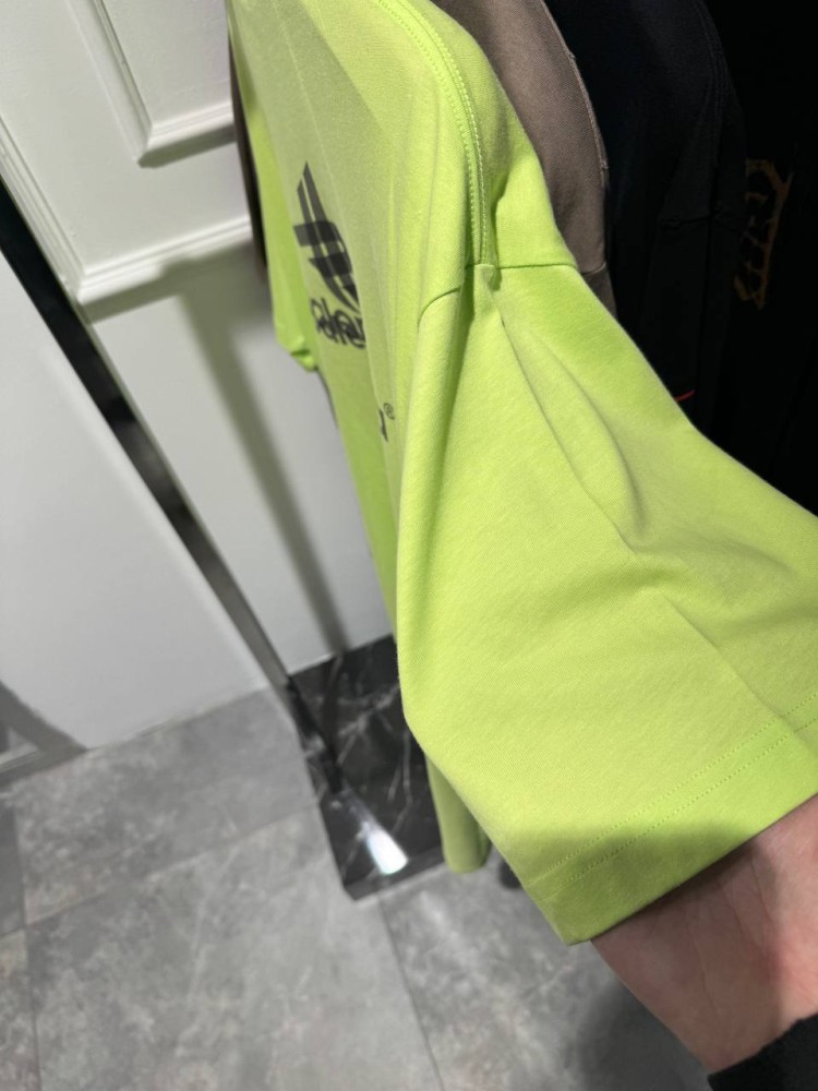 Футболка зеленая Balenciaga layered sports neon f642, фото №4 Футболка зеленая Balenciaga layered sports neon f642, фото №4