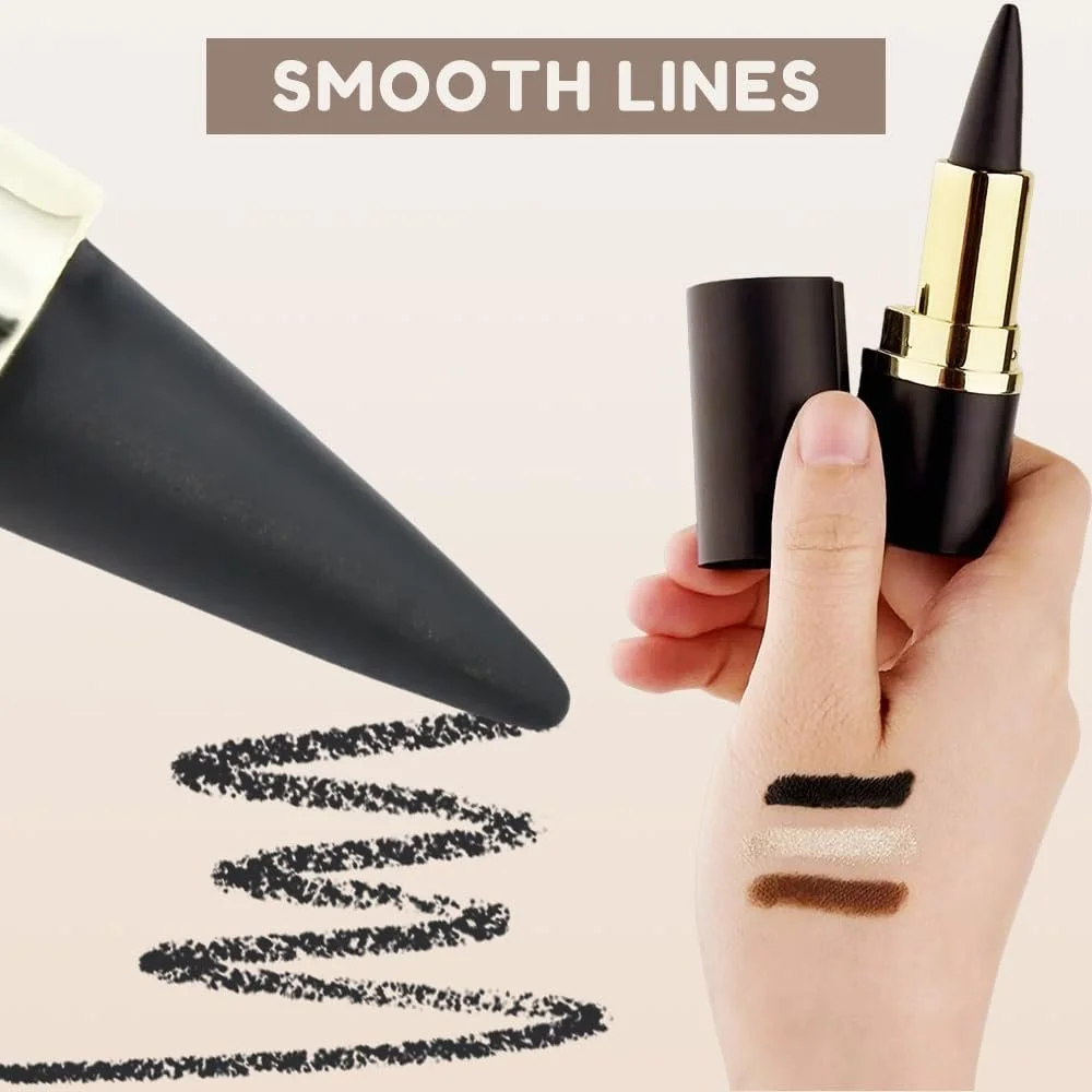 Олівець для очей Матовий Швидковисихаючий Водостійкий, фото №3 Олівець для очей Матовий Швидковисихаючий Водостійкий, фото №3