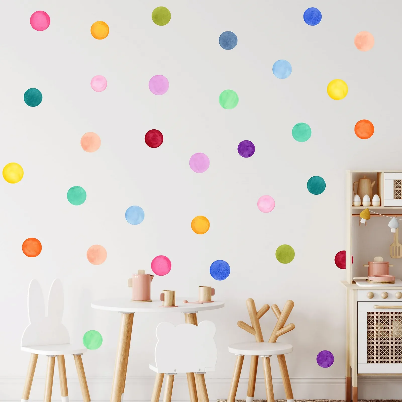 Наклейки GRAZDesign Circles Set Dots разноцветные, фото №1
