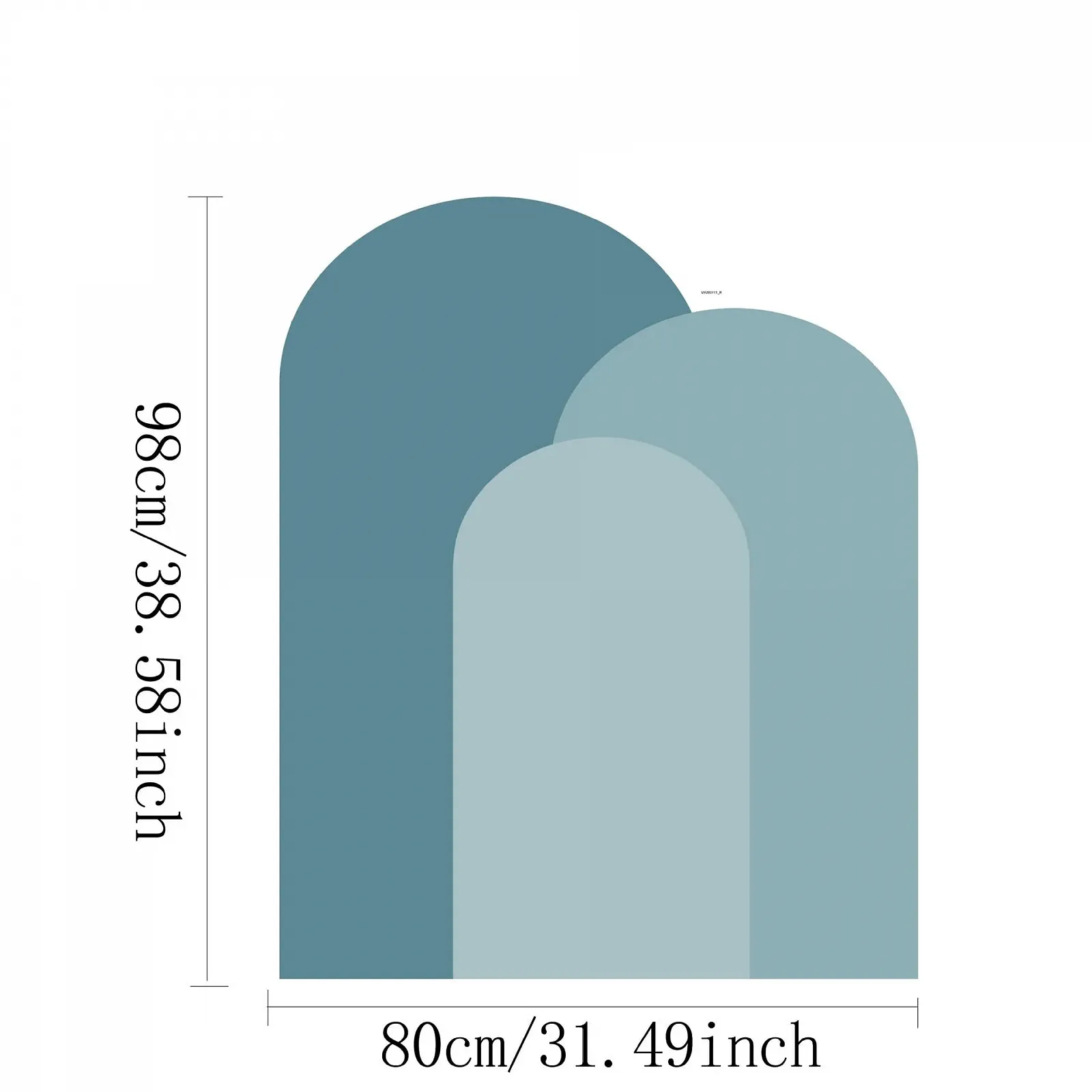Наклейка на стіну Herfair Boho Напівкруглі геометричні арки самоклеючі для дитячої (#3), фото №2 Наклейка на стіну Herfair Boho Напівкруглі геометричні арки самоклеючі для дитячої (#3), фото №2