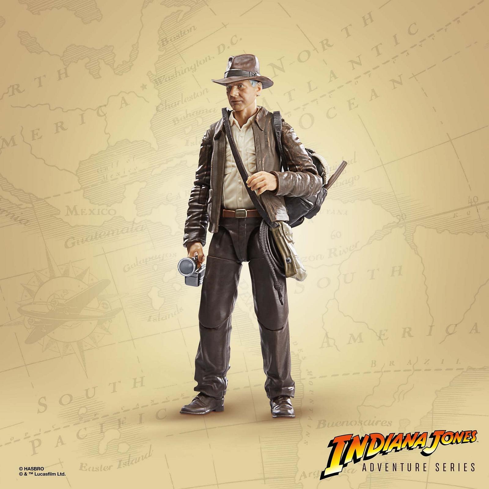 Фигурка Hasbro Indiana Jones Adventure Series Indiana Jones (Dial of Destiny) 15 см, фото №4