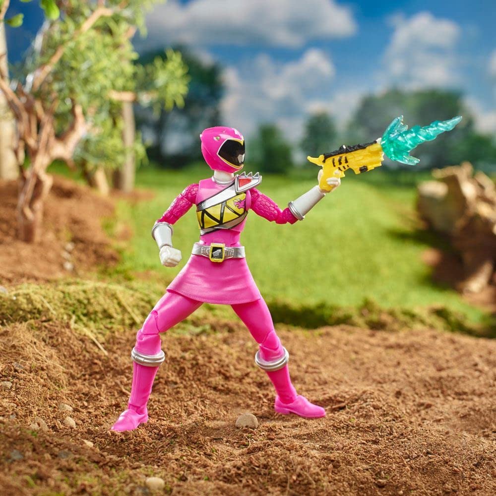Фігурка Power Rangers Dino Charge Рожевий Рейнджер, серія Lightning Collection, 15 см, фото №6