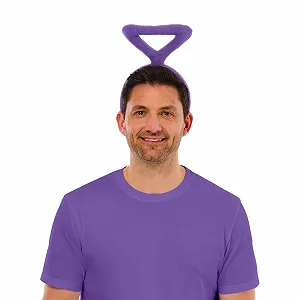 Обруч на голову взрослый Teletubbies Tinky Winky от RUBIE'S synthetic.ua - Фото 1