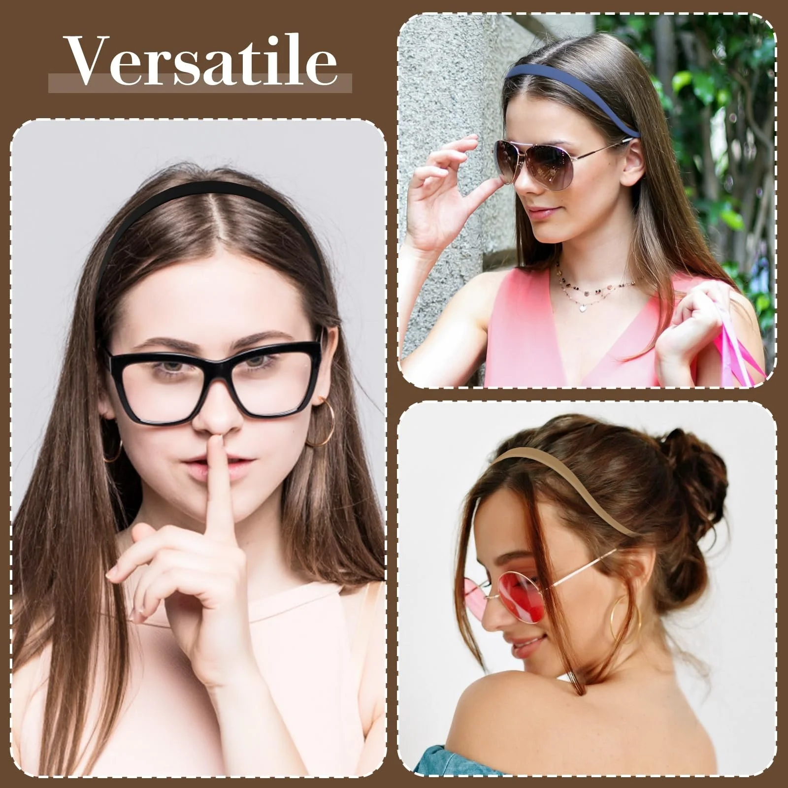 Набір обручів зигзаг з кліпсами, 3 шт., фото №5 Набір обручів зигзаг з кліпсами, 3 шт., фото №5