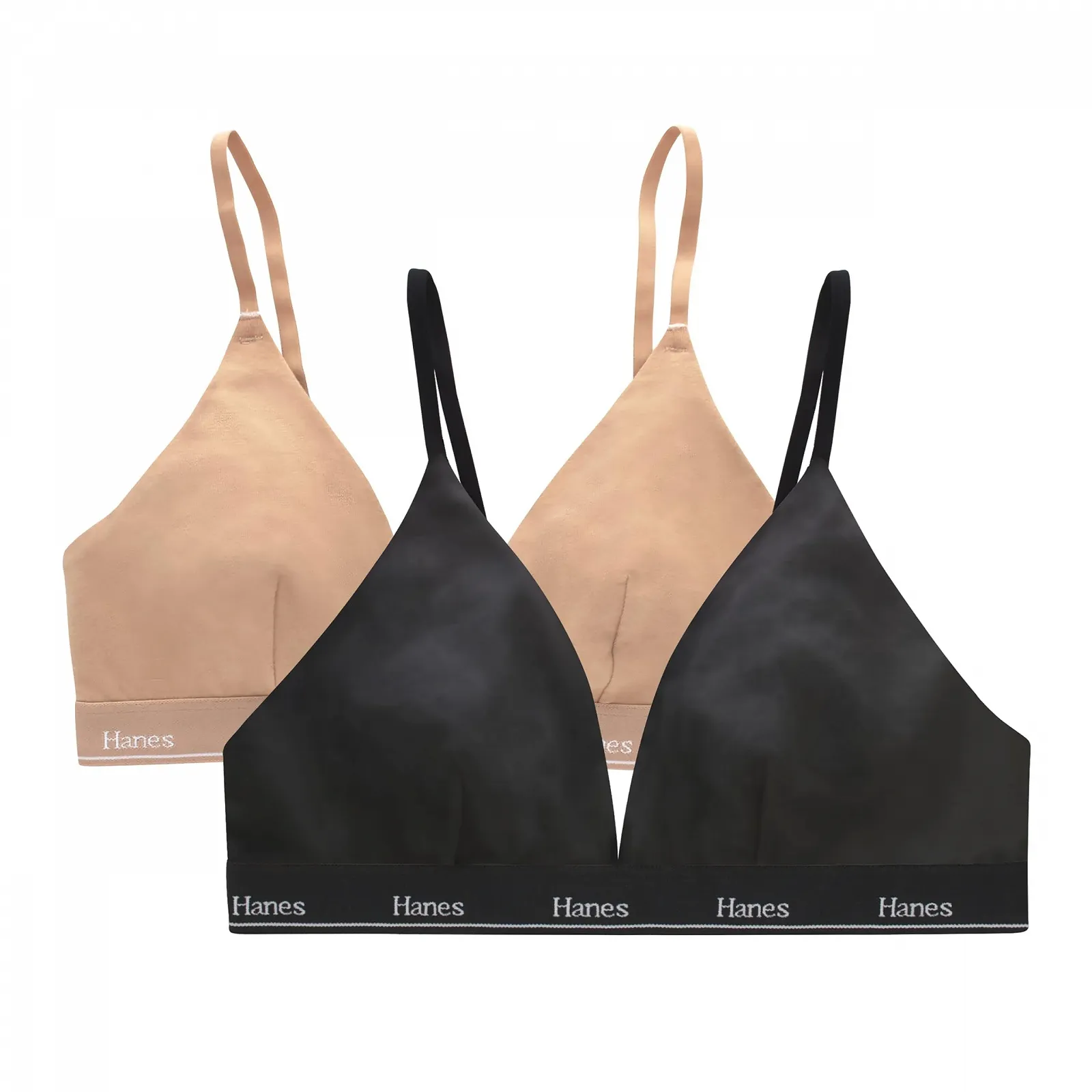 Бюстгальтер Hanes Opaque Bra (2 шт. в упаковці), фото №1