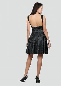 Платье Enna Levoni S Черный (ND-031234-Black) synthetic.ua - Фото 1