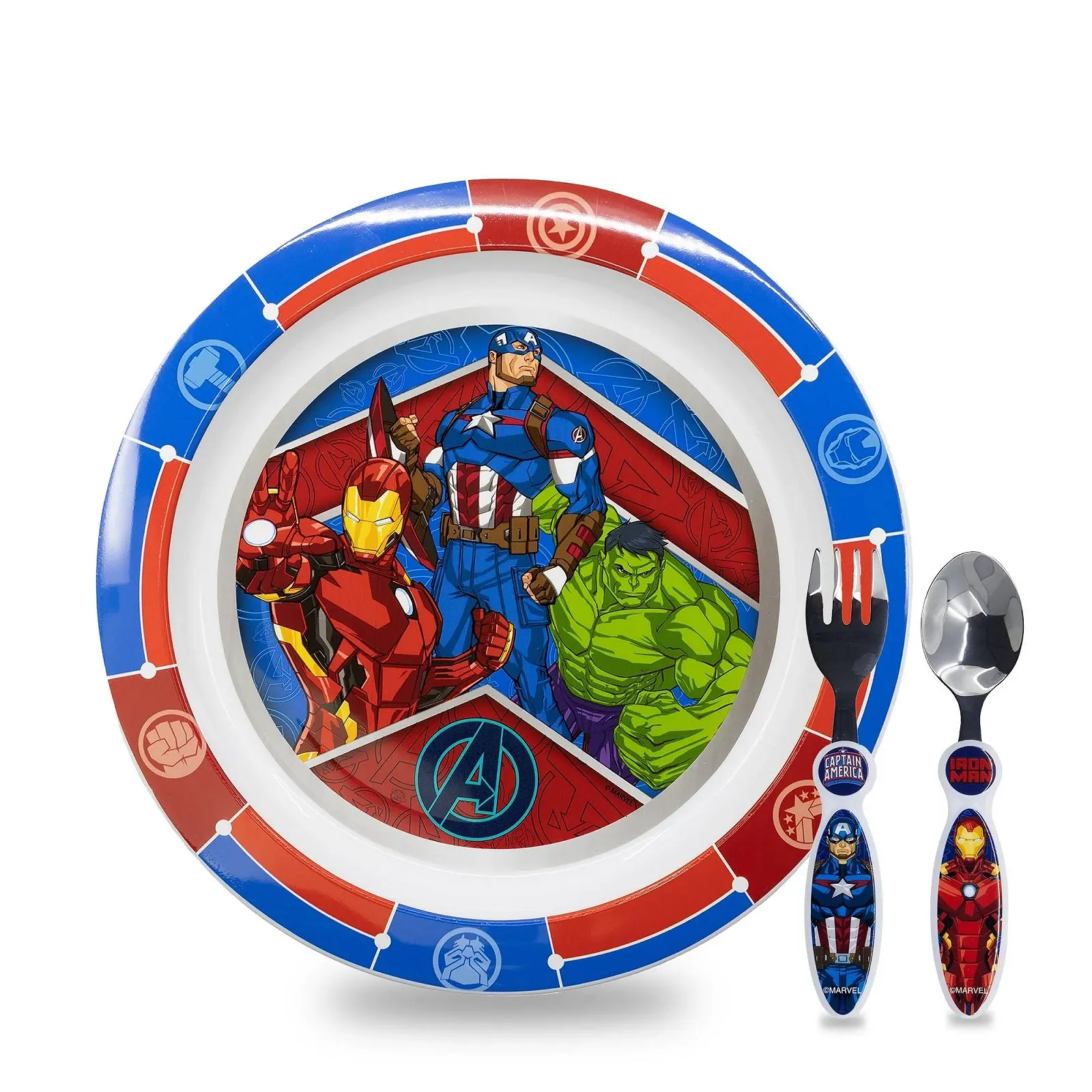 Набор детской посуды Hulk Sorrisini, фото №7 Набор детской посуды Hulk Sorrisini, фото №7