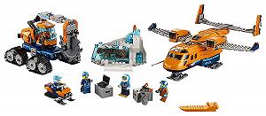 Конструктор LEGO City Арктическая экспедиция 60196 Самолет Воздушный транспорт белый/оранжевый synthetic.ua - Фото 1